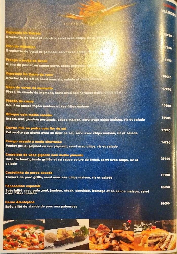 Pedra Da Estrela - Menu Image 2